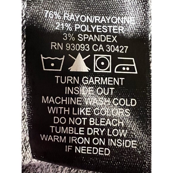 NIC+ZOE Women's You've Been Spotted Top Soft Rayon Blend Long Sleeve Size Small - Picture 6 of 6